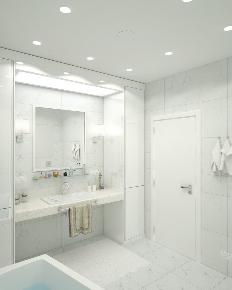 Luce Argento Apartment Interior in Modern Style