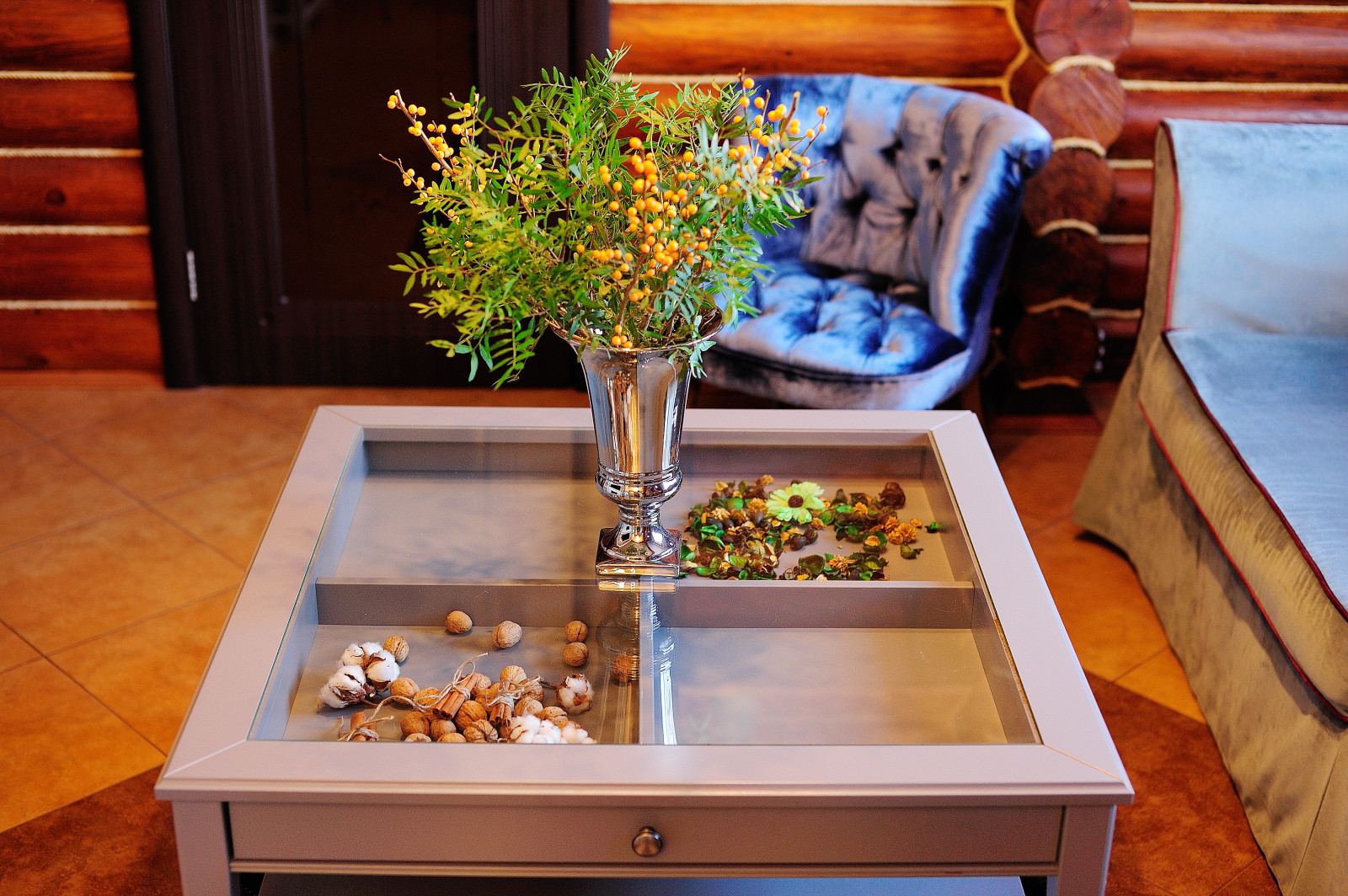 Бревенчатый дом для гостей