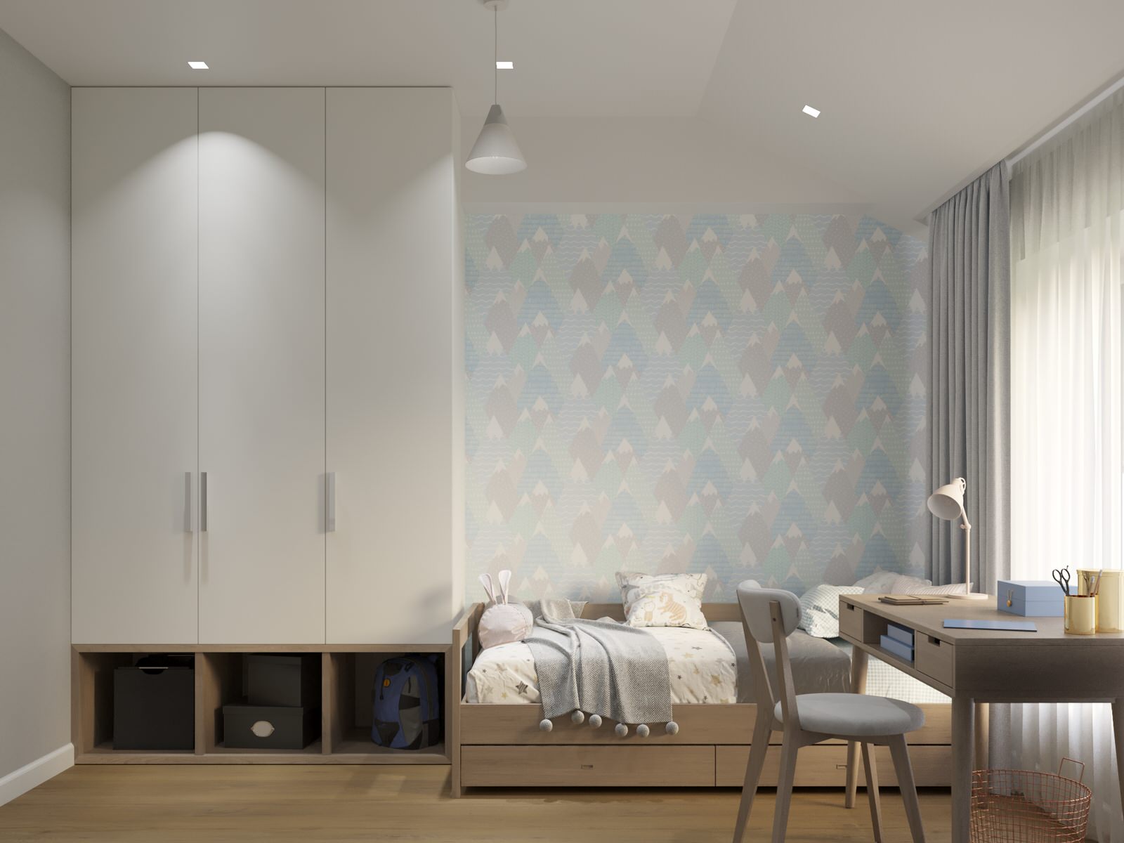 Дизайн проект таунхауса 100м