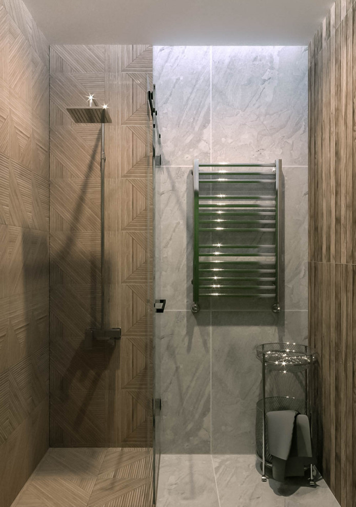 Квартира в современном стиле с теплыми тонами и уютной атмосферой