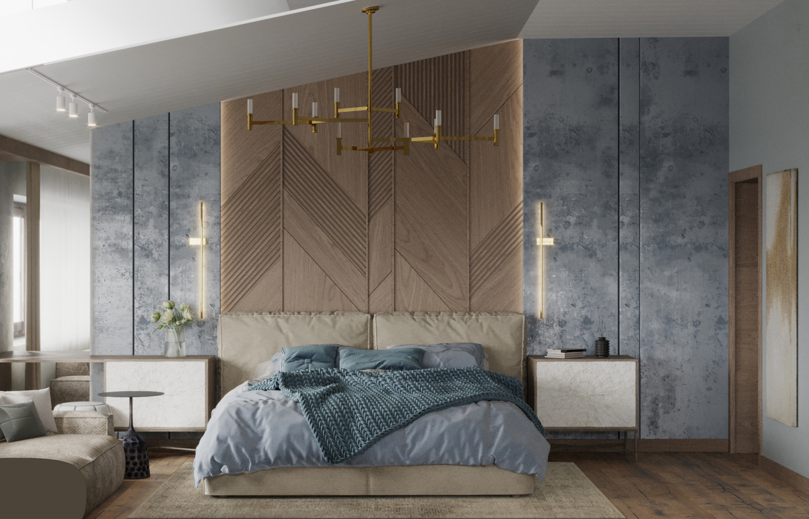 Дизайн проект интерьера загородного дома 850 м2