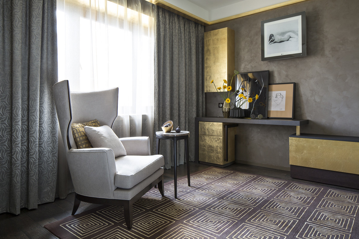 Обложка проекта: "Легенды осени". Однокомнатные апартаменты.