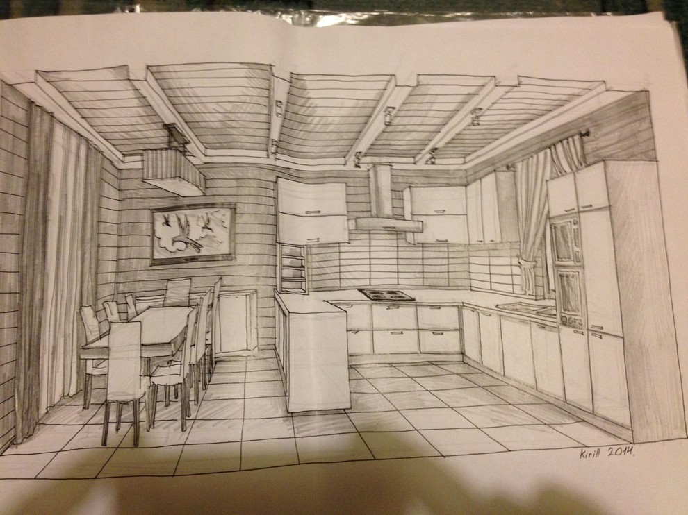 Интерьеры коттеджа в подмосковье