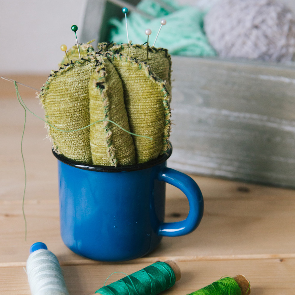 DIY: Кактус колючий, или Игольница своими руками