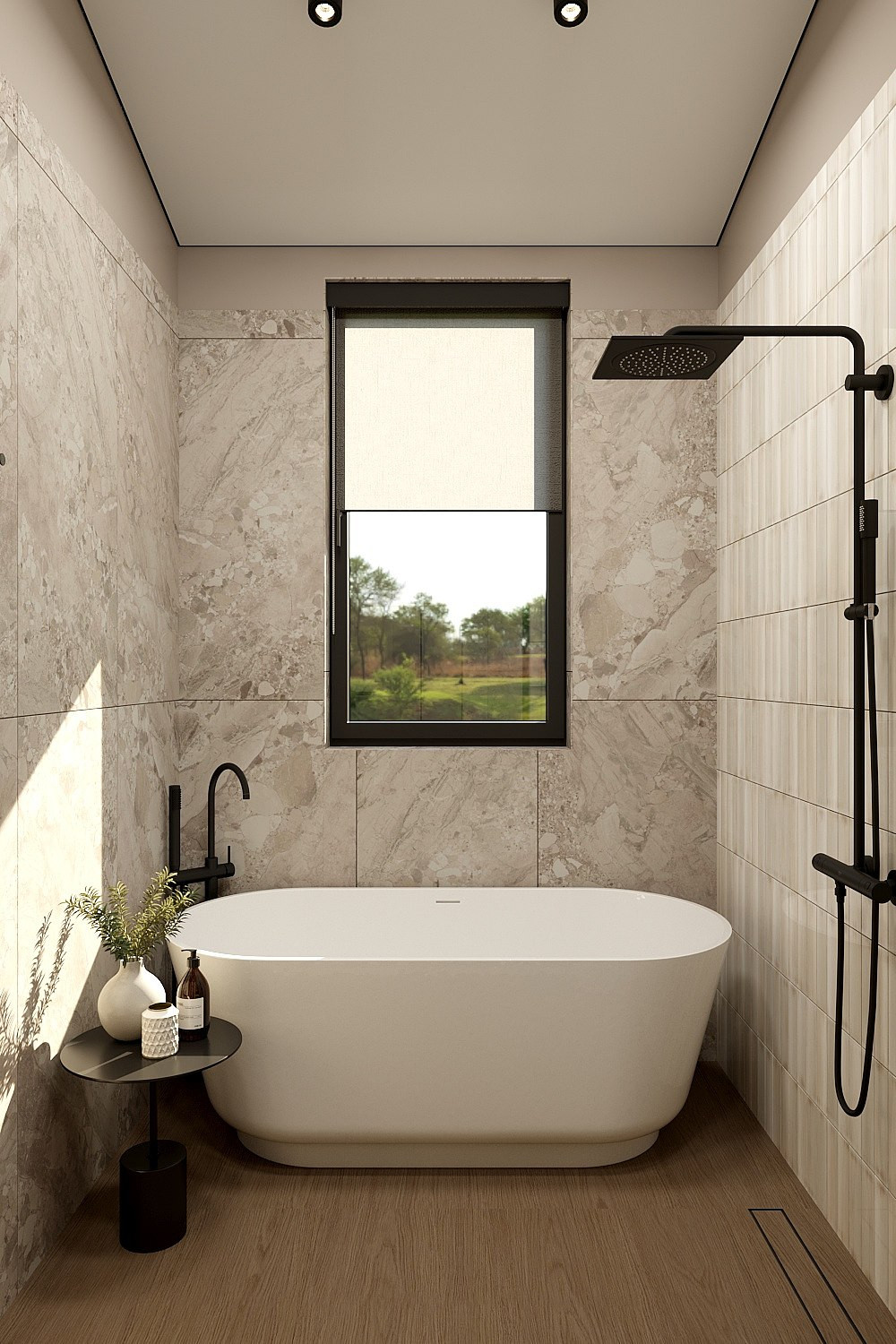 Деревянный дом в поселке Лаки парк