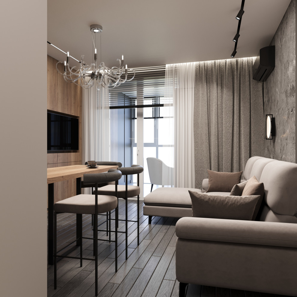 Обложка проекта: Двухкомнатная квартира для эстета