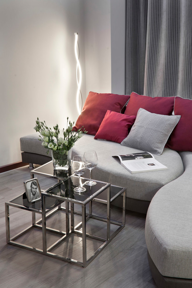 Двухэтажная квартира в современном стиле