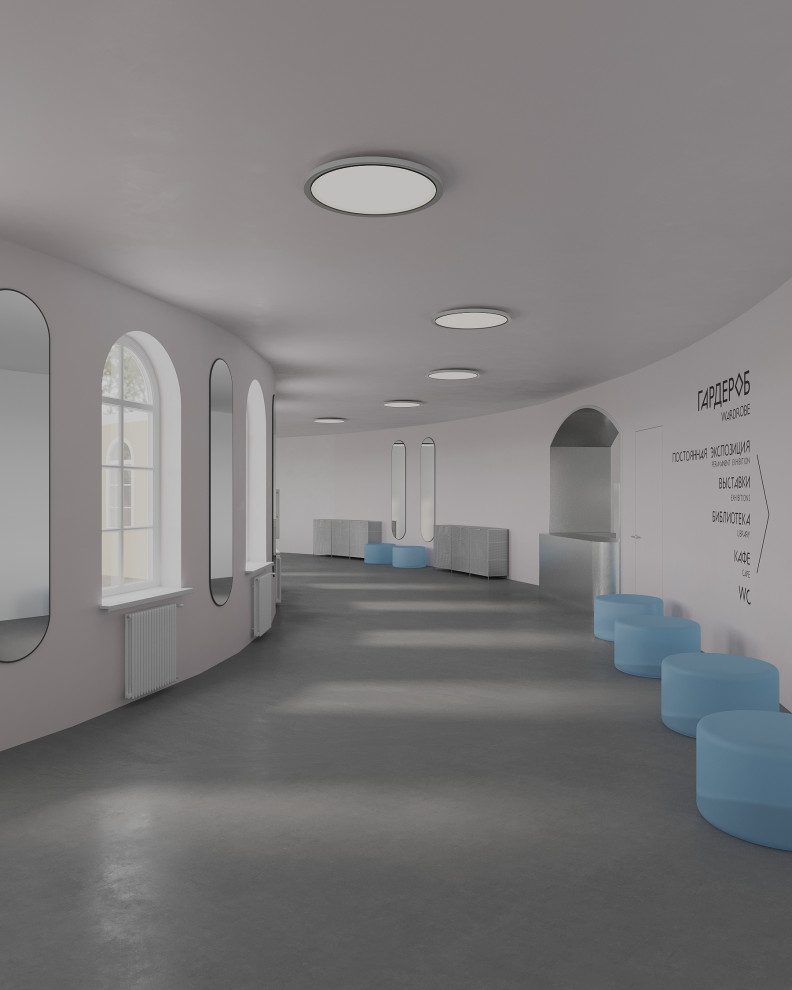 Дизайн входной группы Музея декоративного искусства