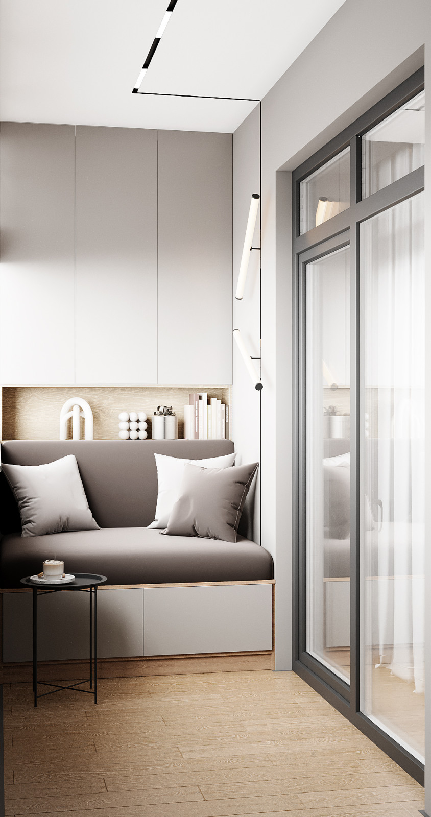 Дизайн квартиры в современном стиле с нотками сканди