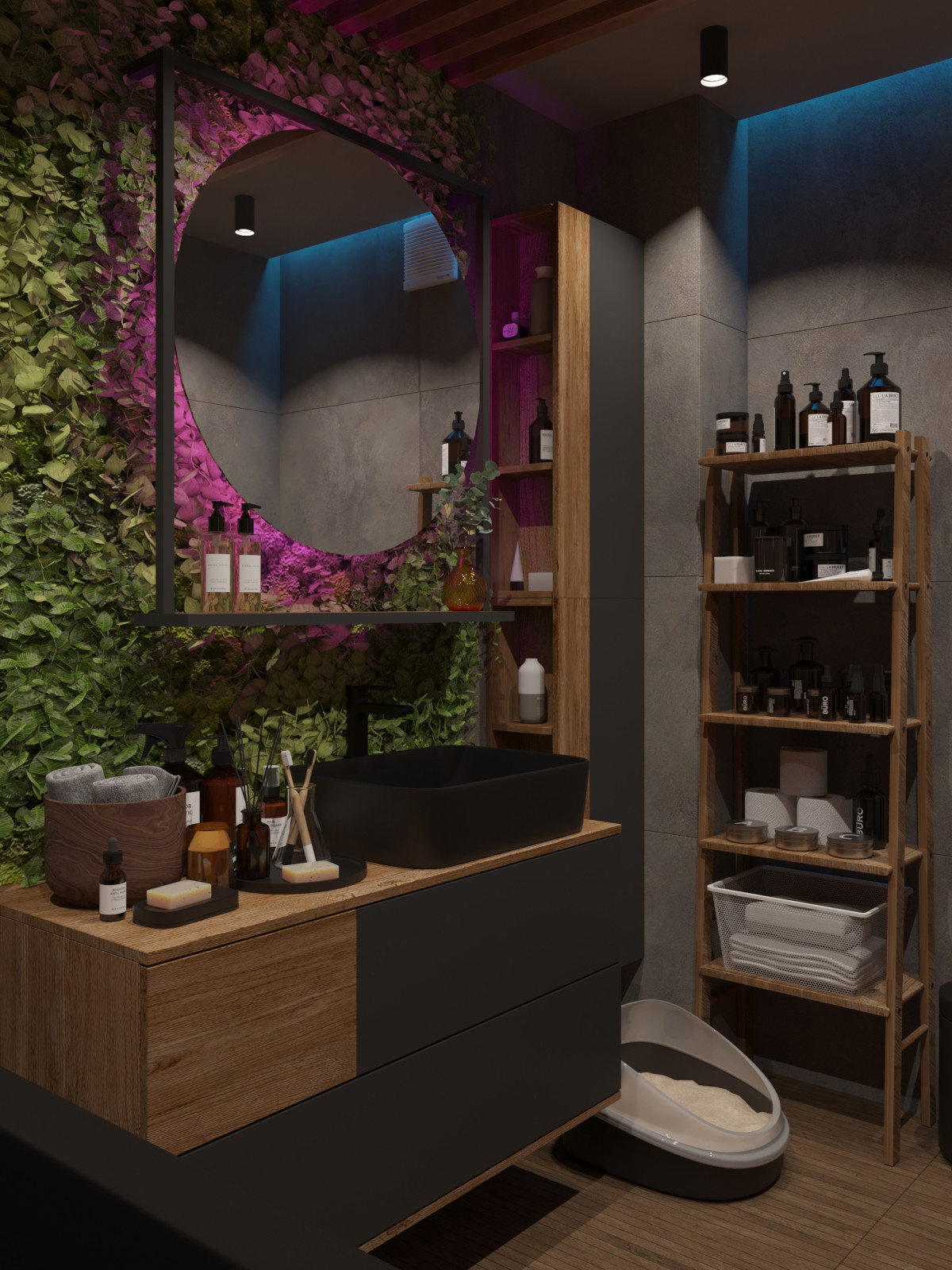 Обложка проекта: Дизайн санузла и спальни