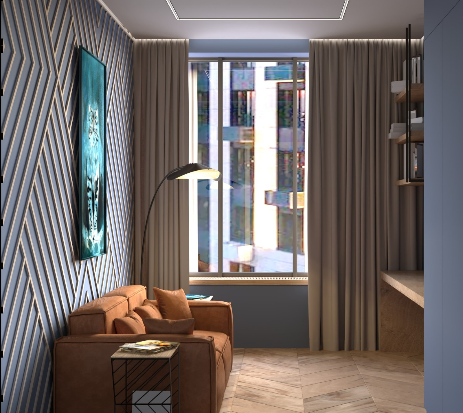 Дизайн проект квартиры в ЖК "Сердце Столицы" г. Москва