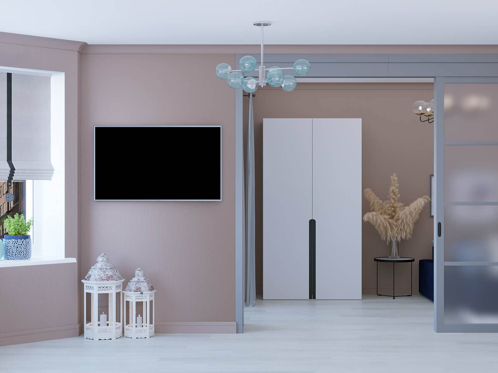 Дизайн двухкомнатной квартиры в современном стиле