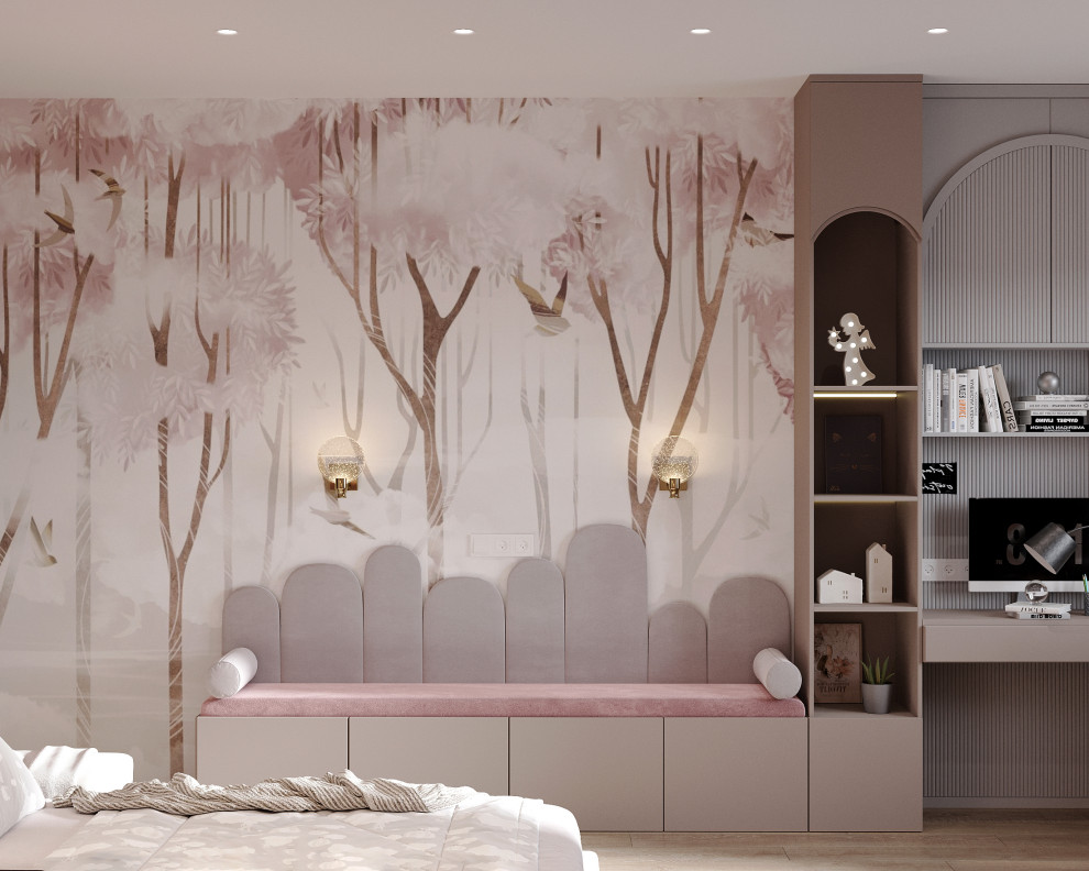 Дизайн-проект квартиры с детской и кабинетом