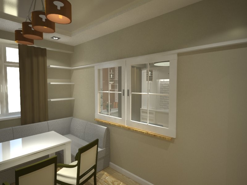 1 комнатная 45кв Крым