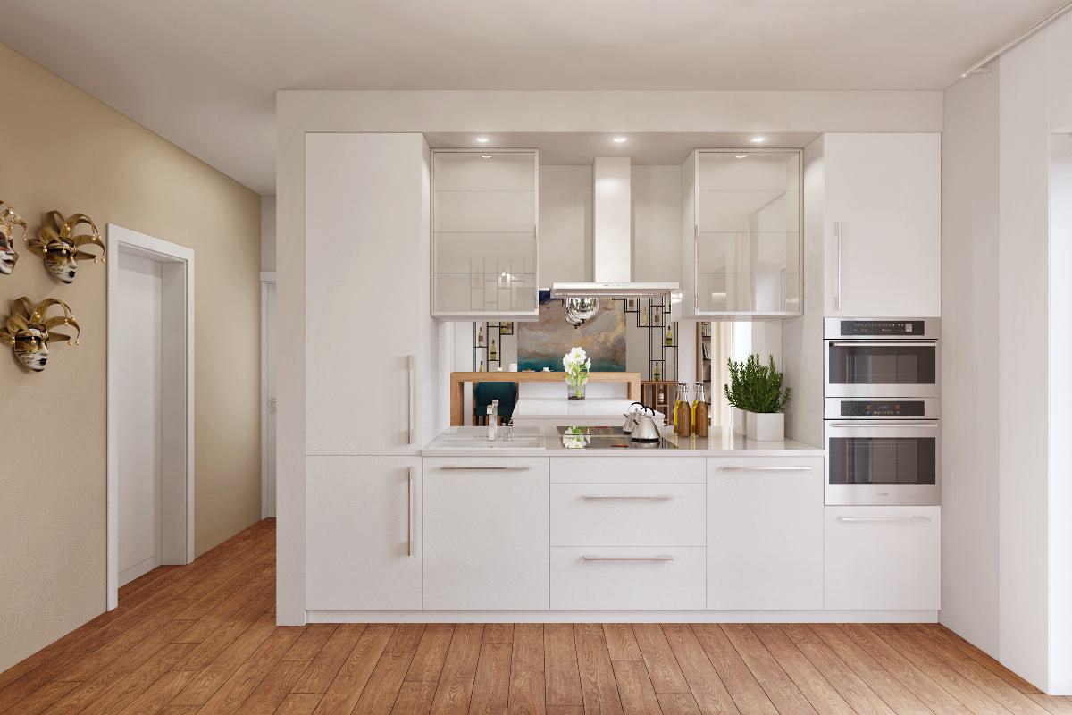 Дом в лесу для постоянного проживания.