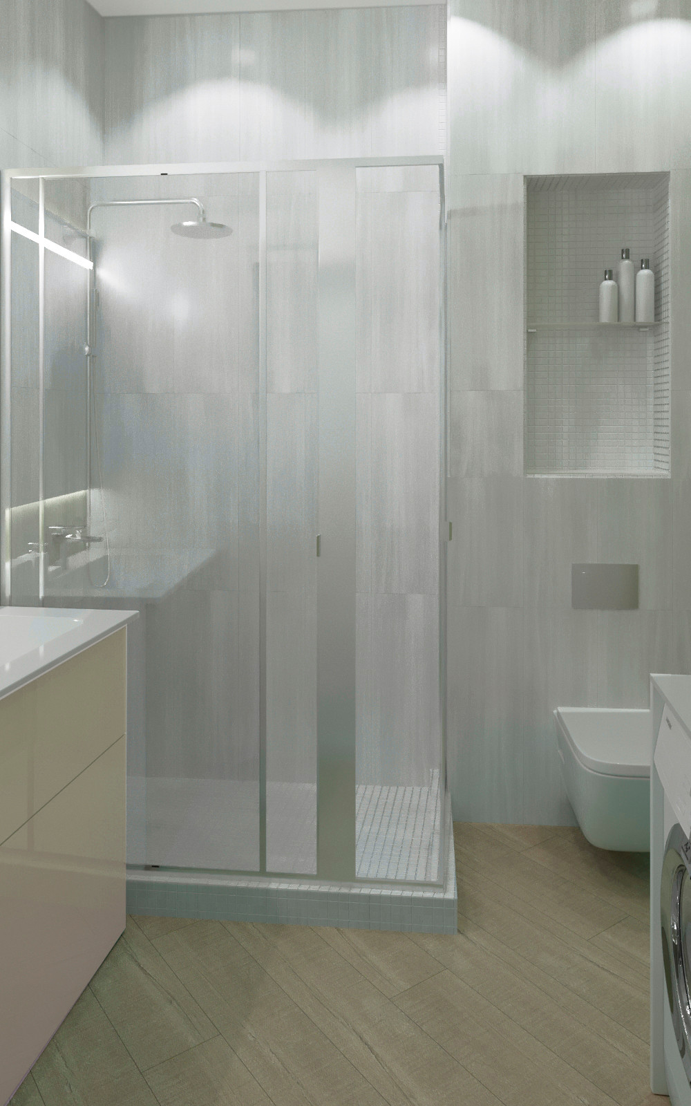 Интерьер санузла.