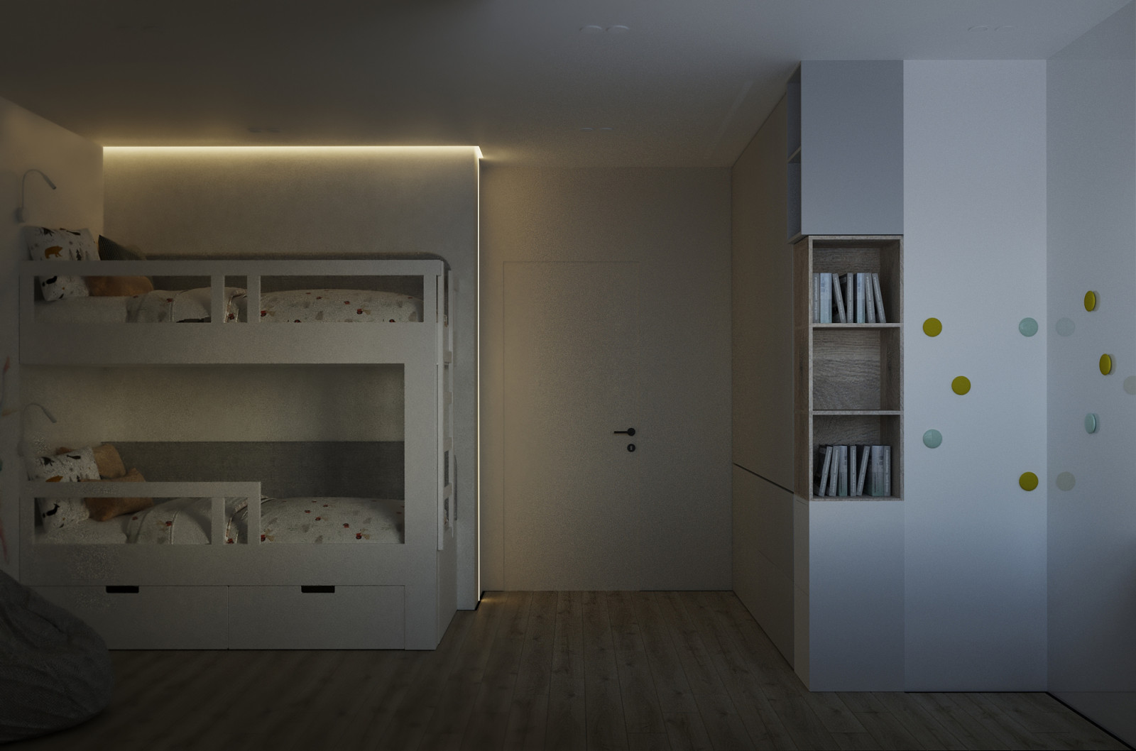 APARTMENT INTERIOR PROJECT 64 M2