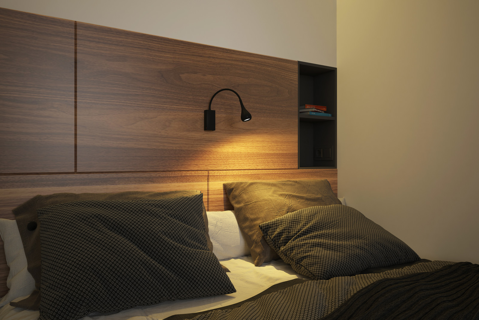 Дизайн однокомнатной квартиры 40м2 для холостяка