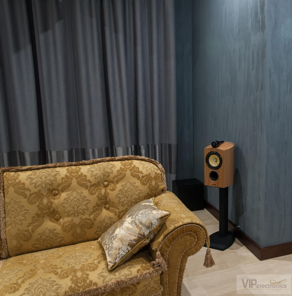 Smart квартира с домашним кинотеатром