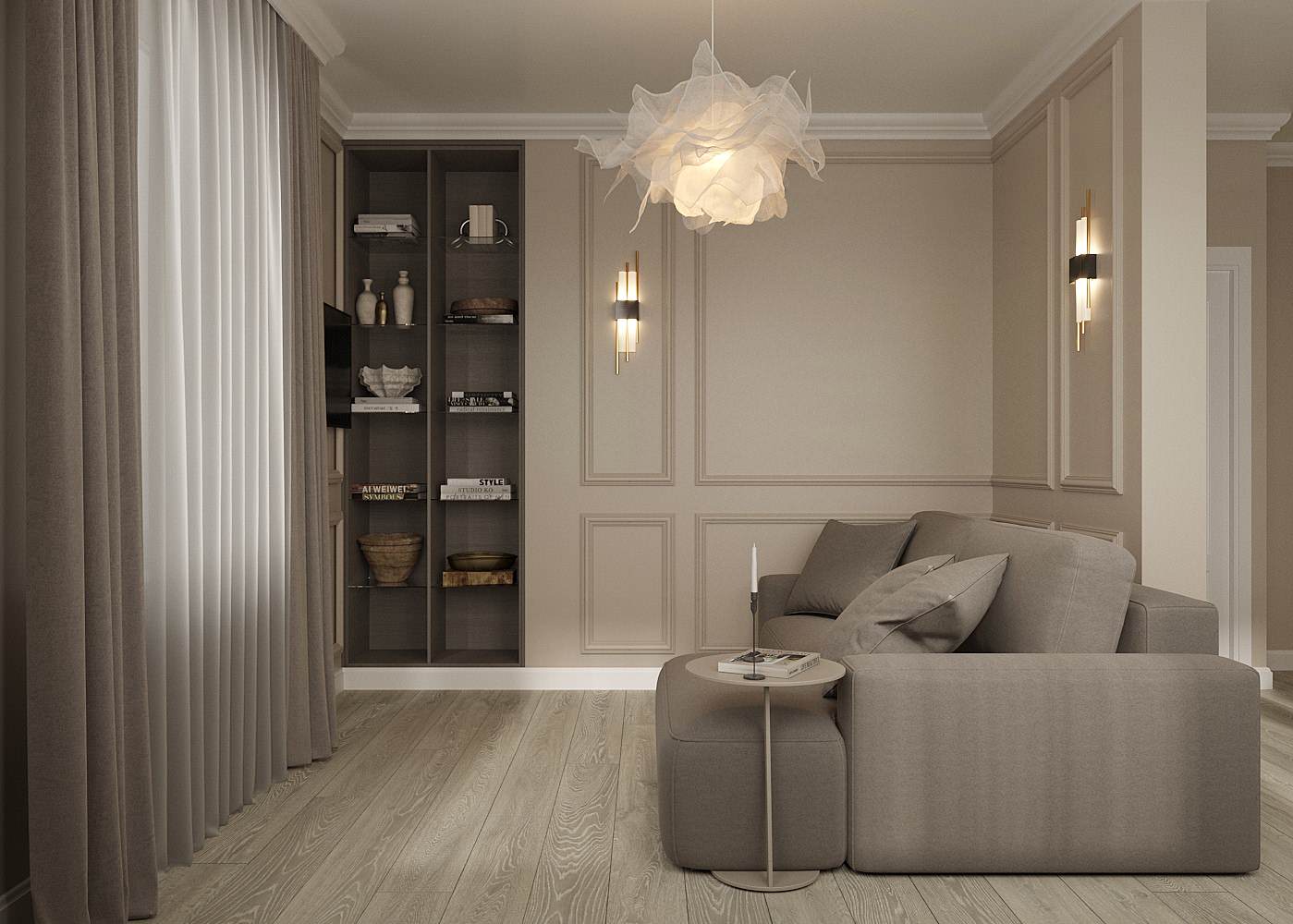 Гостиная в современном стиле