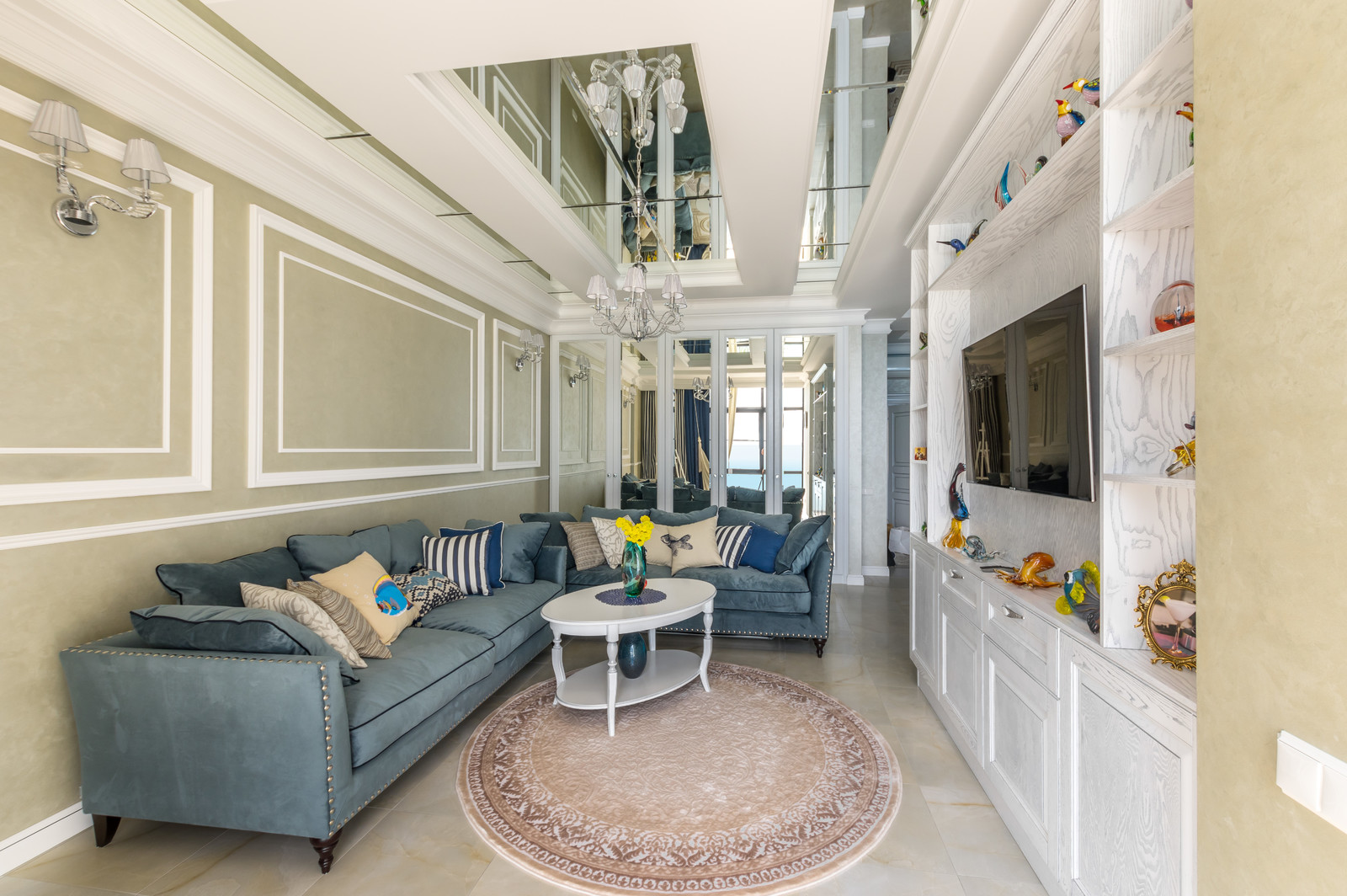 Двухкомнатная квартира свободной планировки для отдыха