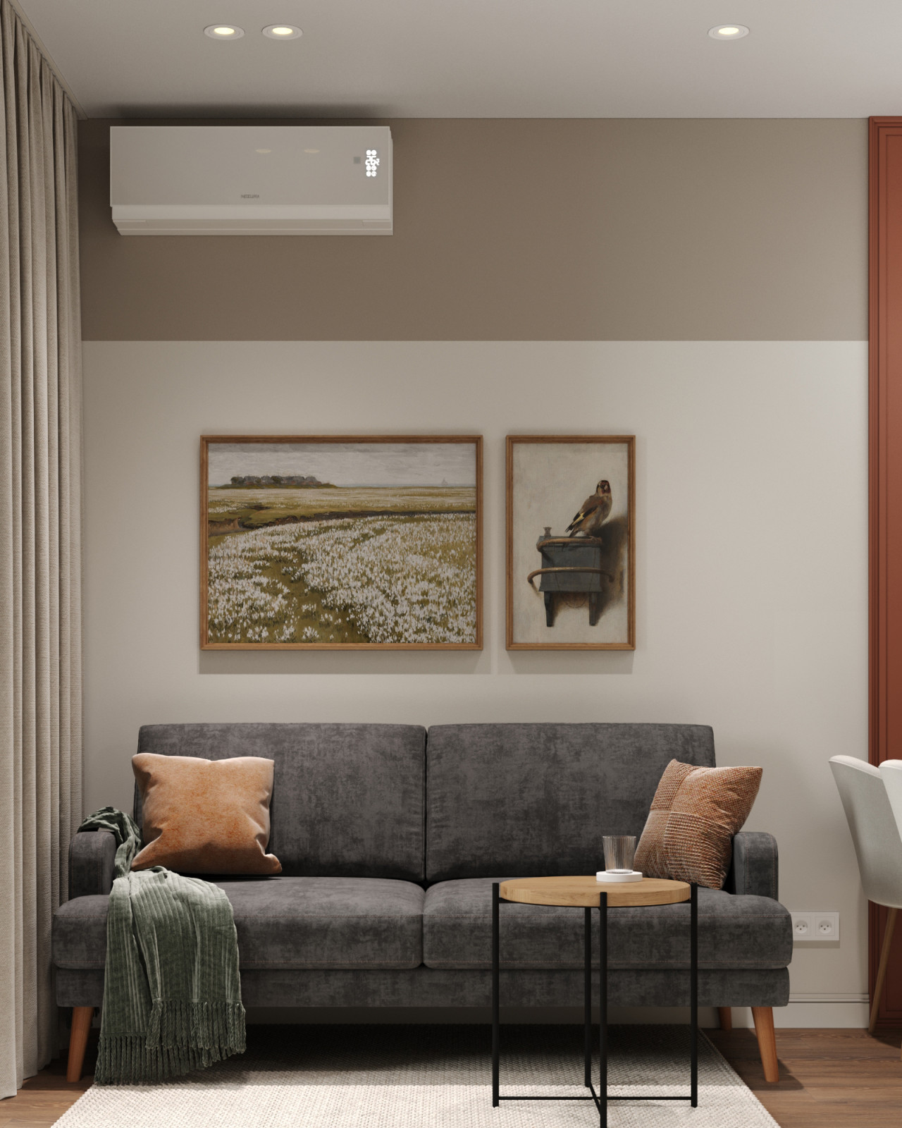 Дизайн проект квартиры 47,1 кв.м