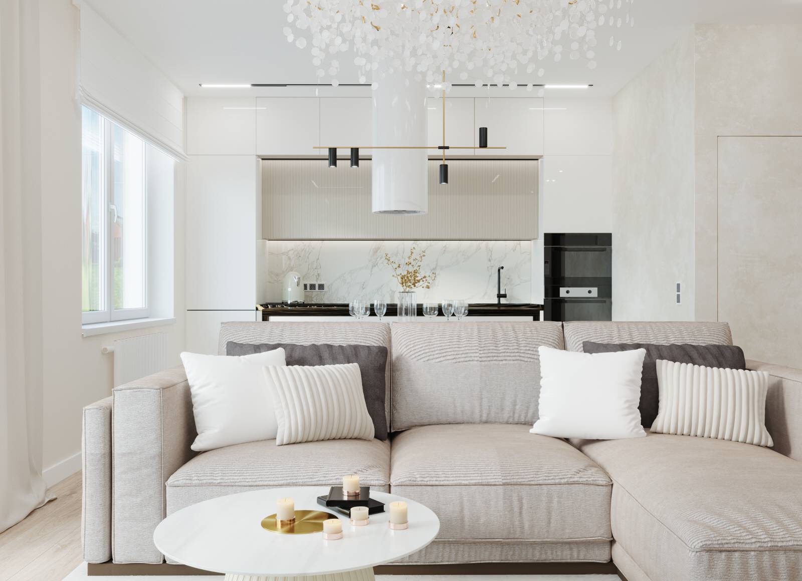 Обложка проекта: Двухуровневая квартира