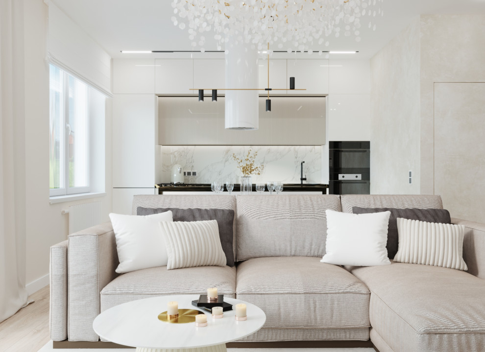 Обложка проекта: Двухуровневая квартира