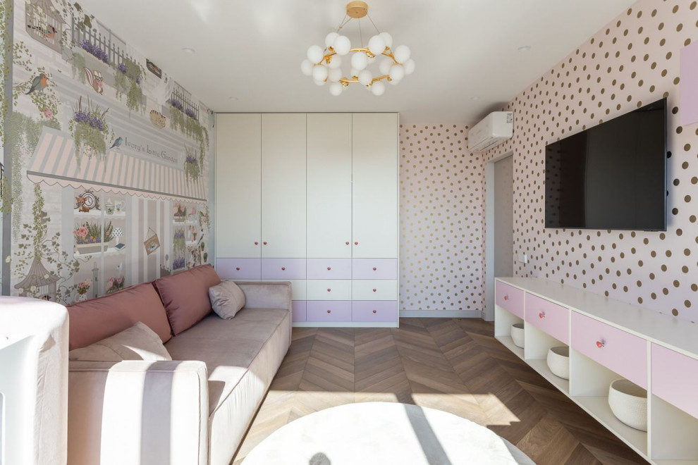 Практичная квартира для семьи с дочкой-школьницей