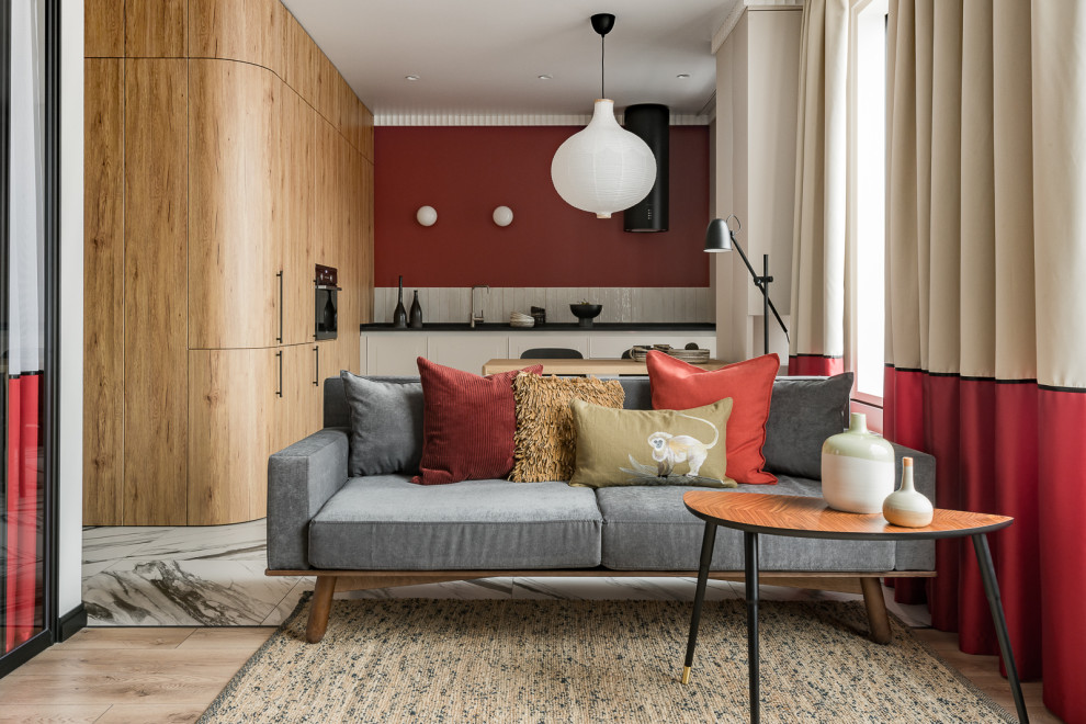 Houzz тур: Джунгли в Екатеринбурге — квартира 51 кв.м