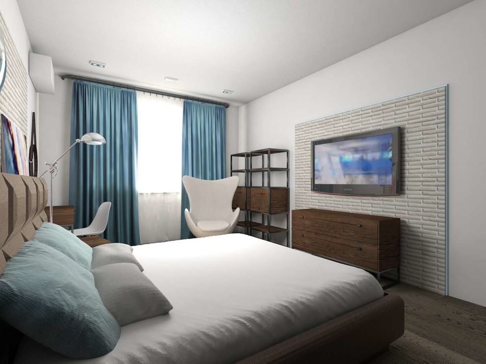 Спальня в стиле Лофт