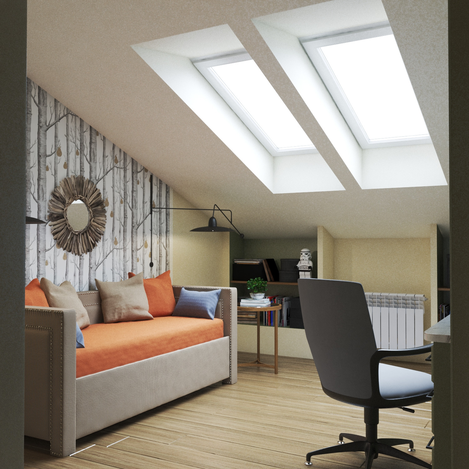 Двухуровневая квартира в Подмосковье