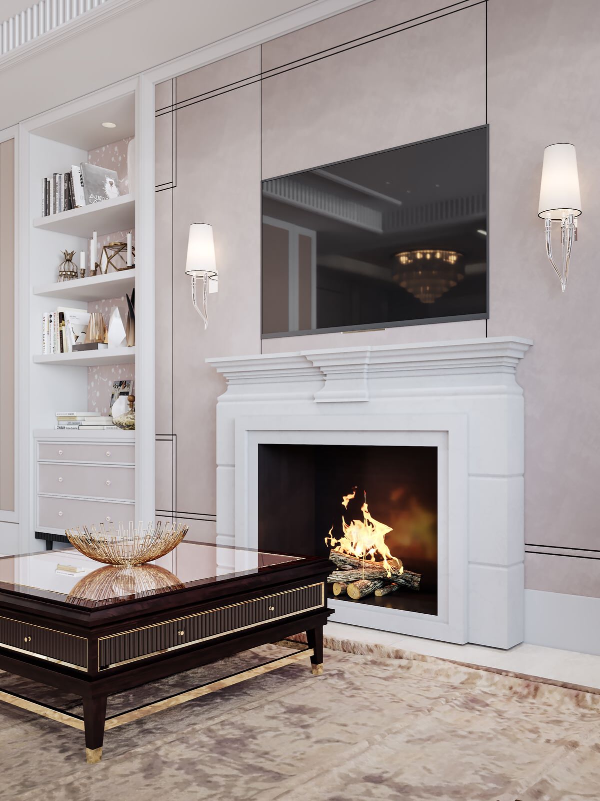 Драгоценные цвета роскошного дома