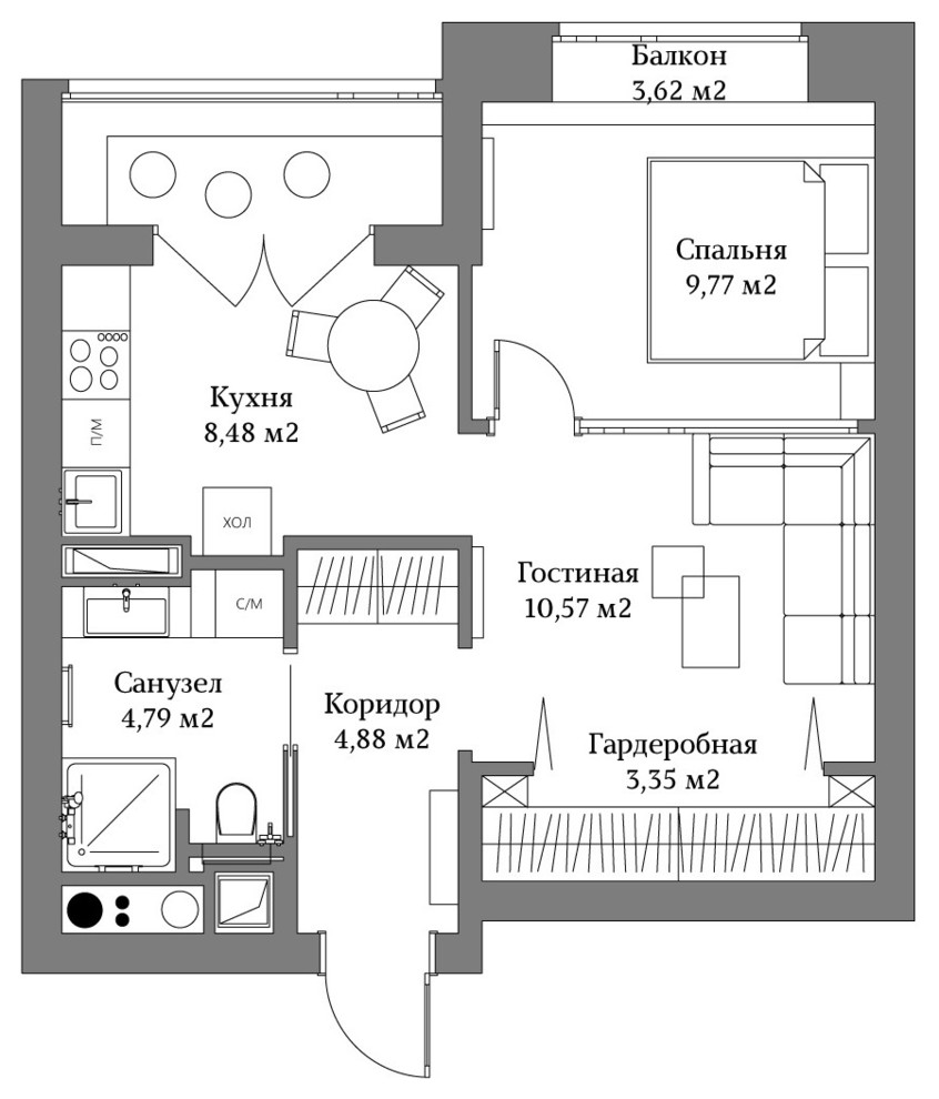 Обложка проекта: ЖК «На Ленинском проспекте»