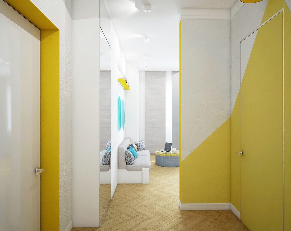 Квартира площадью 24 кв.м. для молодой девушки.