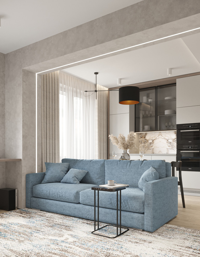 Проект квартиры ЖК "Новая Династия" 43 м.кв.