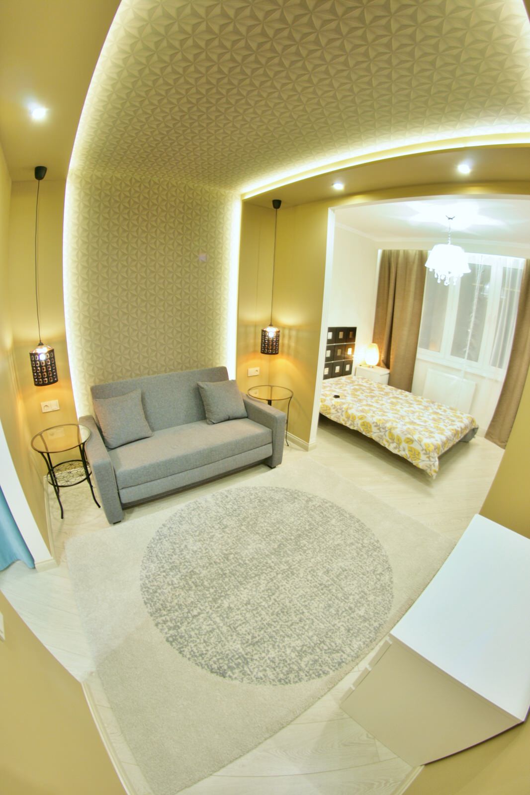 Квартира в теплых тонах