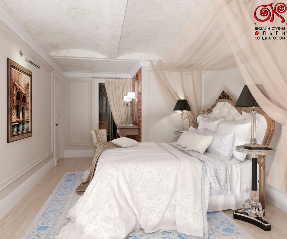 Дизайн двухуровневой квартиры в классическом стиле