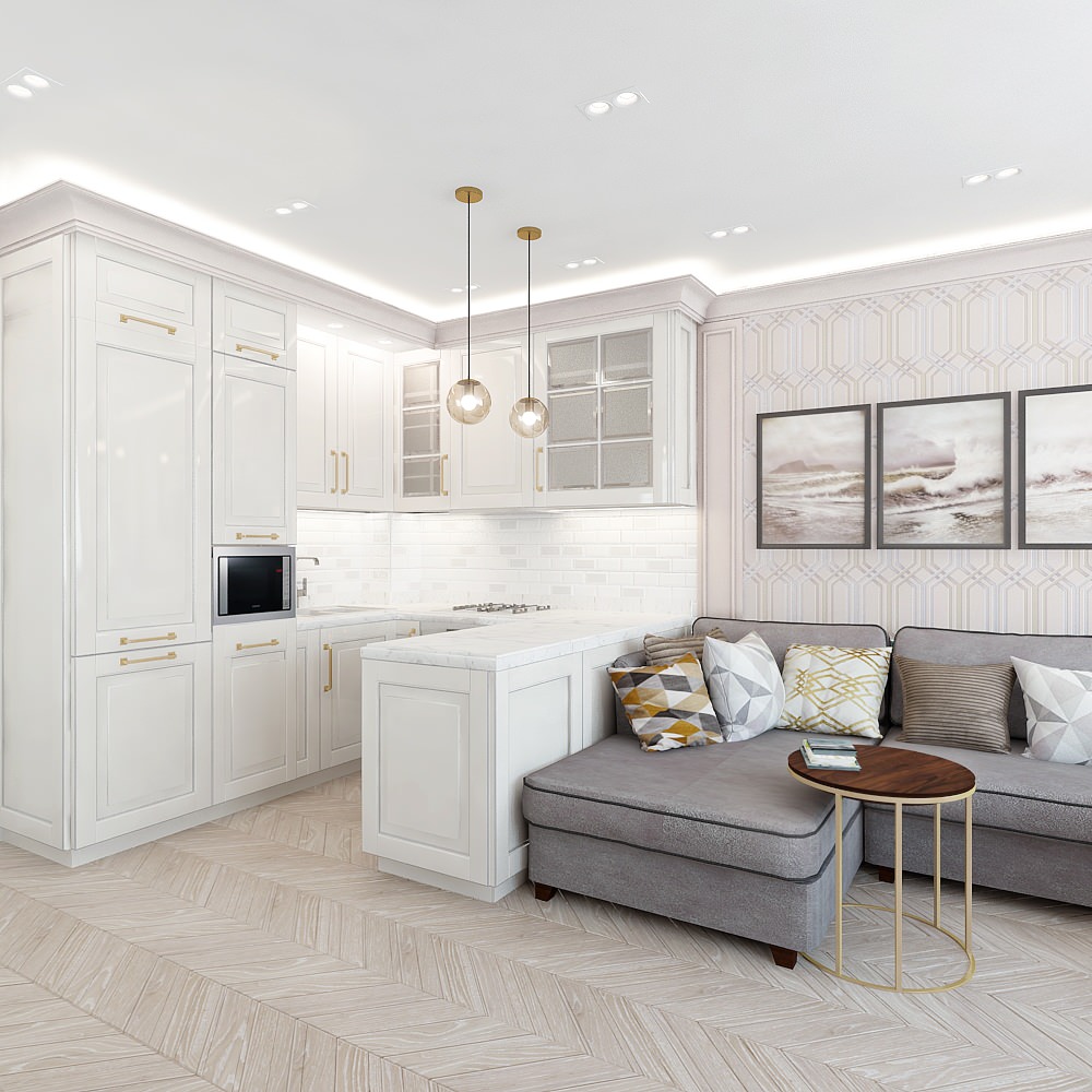 Квартира с кабинетом на Парнасе