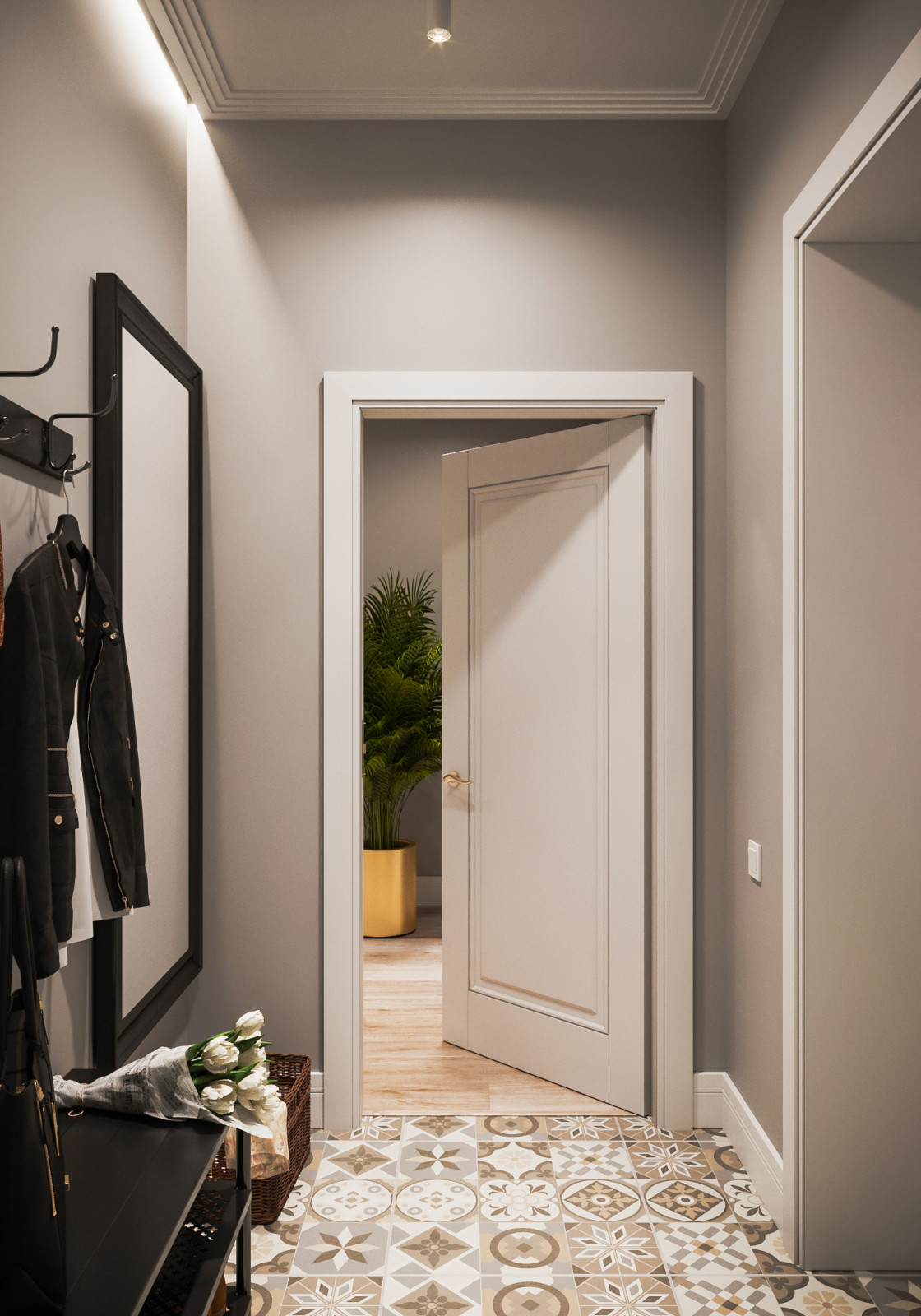 Apartamento de tres pisos