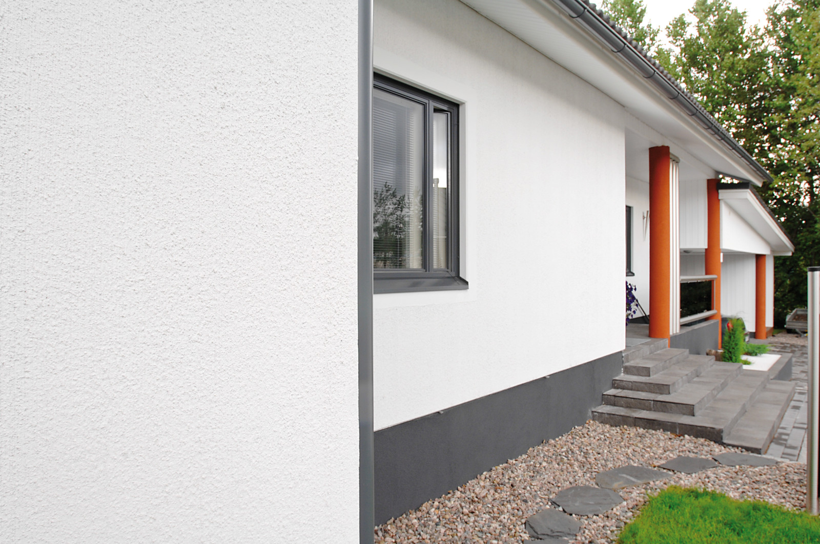 Экстерьер. Покрашенные объекты