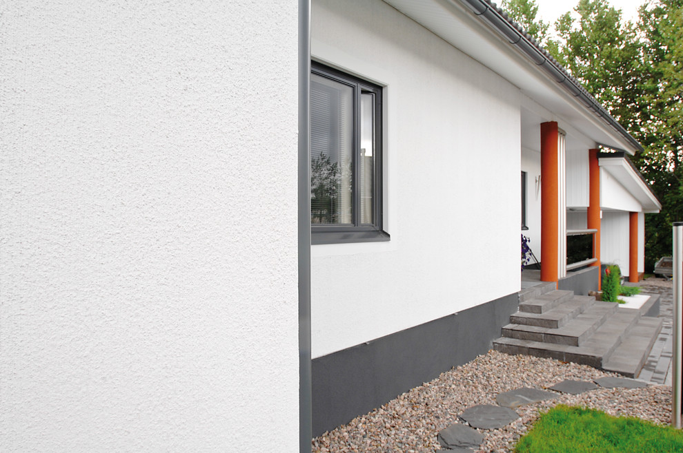 Экстерьер. Покрашенные объекты