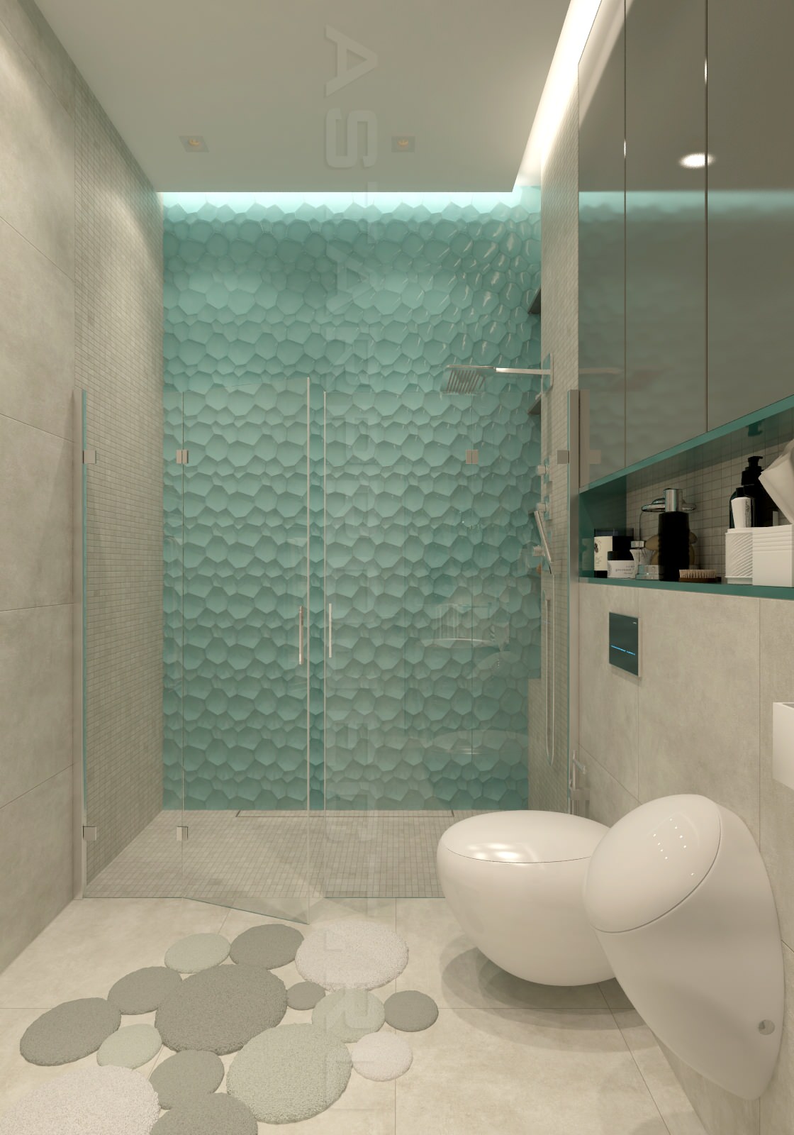 Краски лета(гостевой санузел)