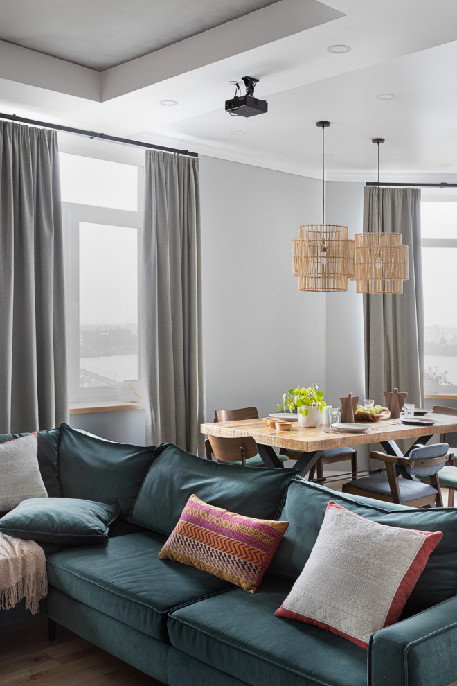 Съемка реализованного интерьера квартиры в ЖК Парк Горького