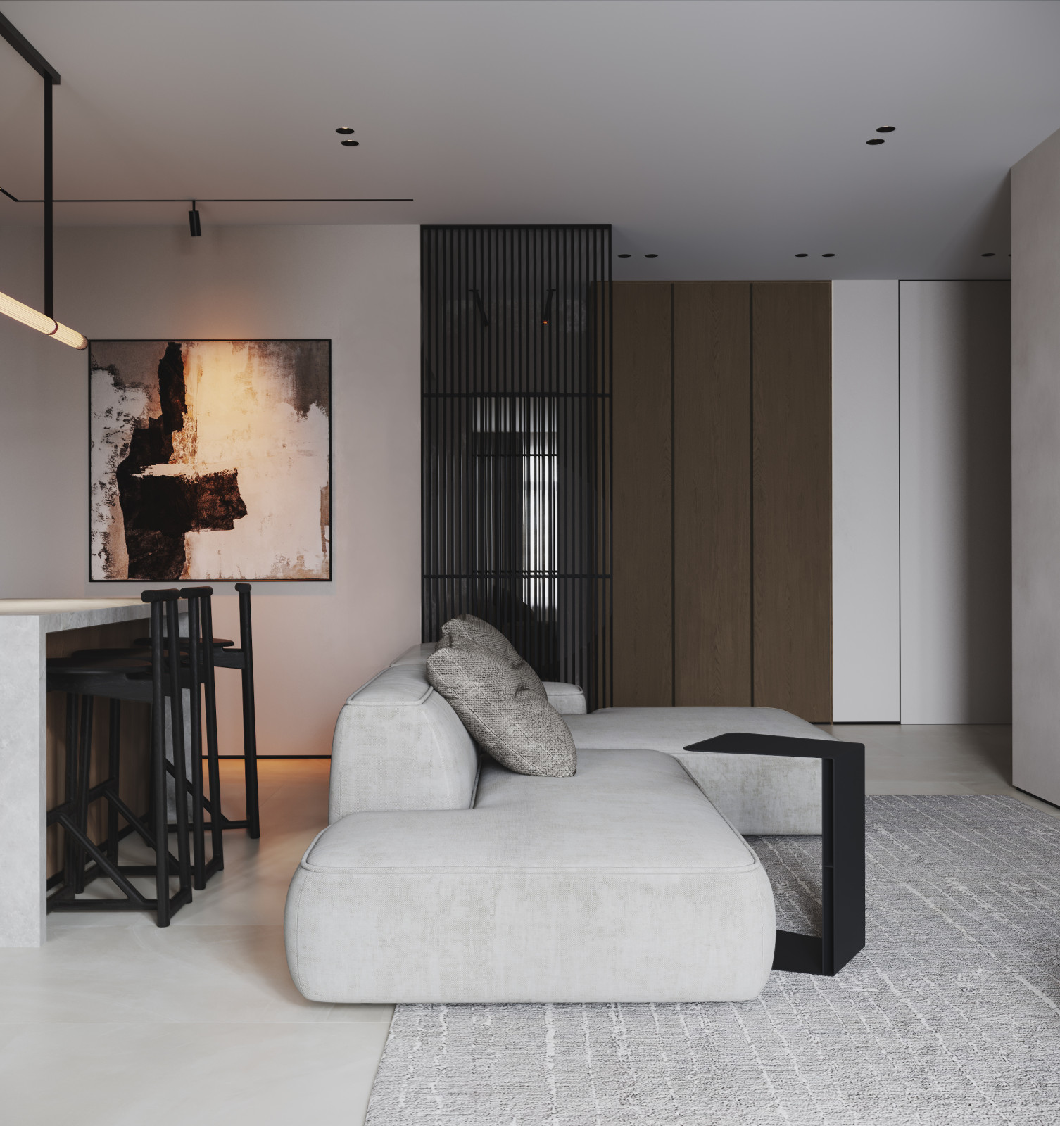 Квартира в стиле минимализм