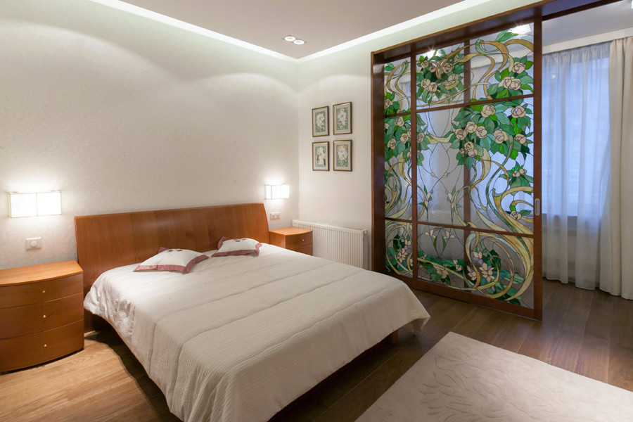 В мягких красках