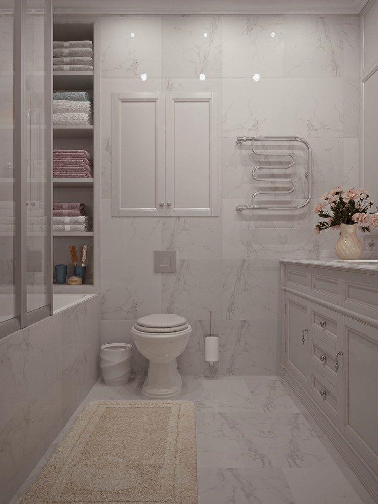 Двухкомнатная квартира в классическом стиле в Моксве.