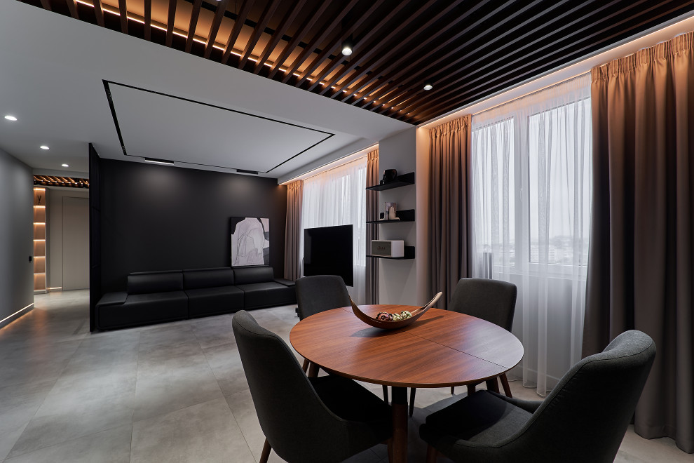 Проект трехкомнатной квартиры, S=99,3 кв.м.