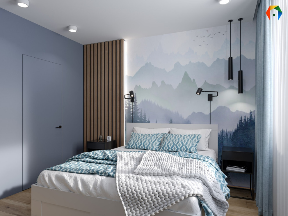 Золотой треугольник. Дизайн проект с преобладающим скандинавским стилем