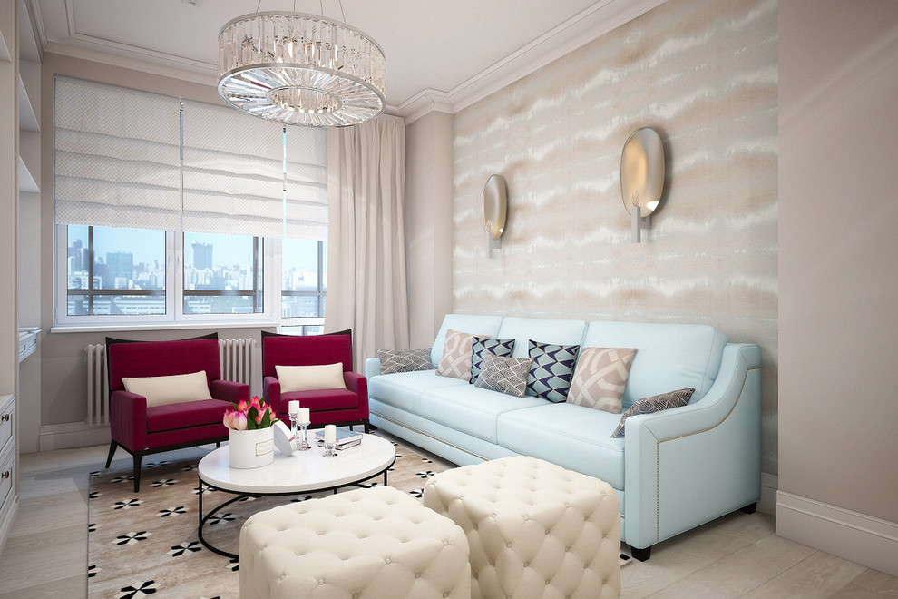 Обложка проекта: Квартира в ЖК Московский квартал